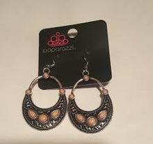 Load image into Gallery viewer, Paleo Paradise Brown Earrings