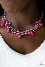 Load image into Gallery viewer, Paleo Princess Pink Necklace