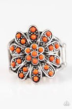Load image into Gallery viewer, Palm Springs Perennial Orange Ring - Angie's $5.00 Bling