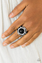 Load image into Gallery viewer, Pampered In Pearls Black Ring - Angie's $5.00 Bling