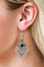 Load image into Gallery viewer, Paradise Islander Black Earrings