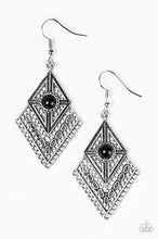Load image into Gallery viewer, Paradise Islander Black Earrings