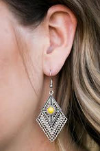 Load image into Gallery viewer, Paradise Islander Yellow Earrings
