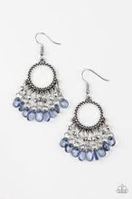 Load image into Gallery viewer, Paradise Palace Blue Earrings