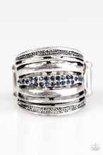 Load image into Gallery viewer, Paramount Shimmer Blue Ring - Angie's $5.00 Bling