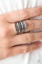 Load image into Gallery viewer, Paramount Shimmer Blue Ring - Angie's $5.00 Bling