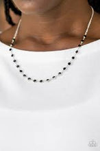 Load image into Gallery viewer, Party like a Princess Black Necklace - Angie's $5.00 Bling