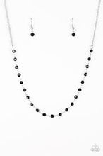 Load image into Gallery viewer, Party like a Princess Black Necklace - Angie's $5.00 Bling