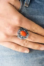 Load image into Gallery viewer, Pasadena Princess Orange Ring - Angie's $5.00 Bling