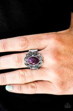 Load image into Gallery viewer, Pasadena Princess Purple Ring - Angie's $5.00 Bling