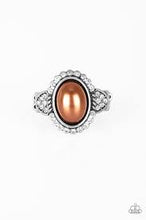 Load image into Gallery viewer, Pearl Party Brown Skinny Band Ring