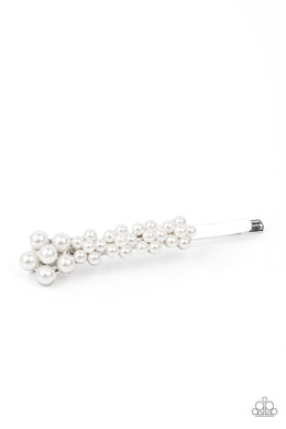 Pearl Patrol White Hair clip