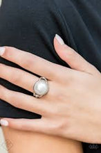 Load image into Gallery viewer, Pearl Powerhouse White Skinny Band Ring