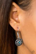 Load image into Gallery viewer, Perennial Party Blue Earrings