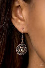Load image into Gallery viewer, Perennial Party Copper Earrings