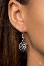 Load image into Gallery viewer, Perennial Party Purple Earrings