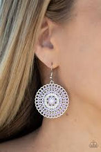 Load image into Gallery viewer, Pinwheel and Deal Purple Earrings