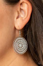 Load image into Gallery viewer, Pinwheel and Deal Silver Earrings