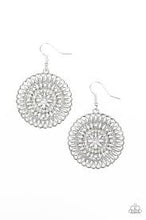 Load image into Gallery viewer, Pinwheel and Deal Silver Earrings