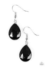 Load image into Gallery viewer, Play the Fame Black Earrings