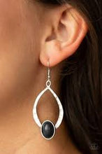 Load image into Gallery viewer, Pony Up Black Earrings