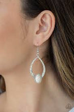 Load image into Gallery viewer, Pony Up White Earrings