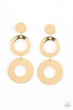 Load image into Gallery viewer, Pop Idol Gold Earrings