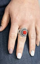 Load image into Gallery viewer, Poppy Pep Red Ring - Angie's $5.00 Bling