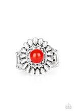 Load image into Gallery viewer, Poppy Pep Red Ring - Angie's $5.00 Bling