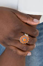 Load image into Gallery viewer, Poppy Pop-tastic Orange Ring - Angie's $5.00 Bling