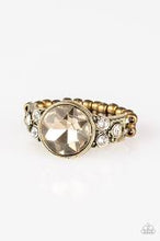 Load image into Gallery viewer, Poshly Pampered Brass Skinny Band Ring