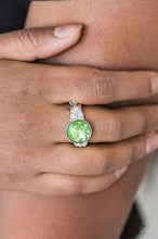 Load image into Gallery viewer, Poshly Pampered Green Skinny Band Ring