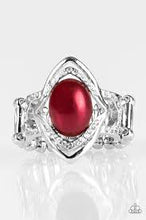 Load image into Gallery viewer, Positively Posh Red Ring. - Angie's $5.00 Bling
