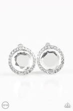 Load image into Gallery viewer, Positively Princess White Clip On Earrings