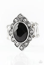 Load image into Gallery viewer, Power Behind the Throne Black Ring - Angie's $5.00 Bling