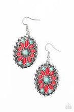 Load image into Gallery viewer, Prairie Poppy Multi Earrings