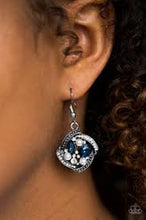 Load image into Gallery viewer, Prestigious Shimmer Blue Earrings