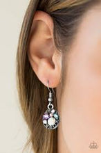 Load image into Gallery viewer, Pretty Perennial Purple Multi Earrings