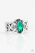 Load image into Gallery viewer, Princess Prima Donna Green Ring - Angie's $5.00 Bling