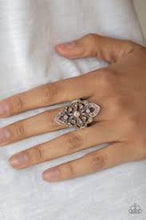 Load image into Gallery viewer, Princess Priss Brown Skinny Band Ring