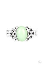 Load image into Gallery viewer, Princess Problems Green Skinny Band Ring