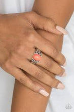 Load image into Gallery viewer, Princess Problems Orange Skinny Band Ring