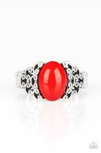 Load image into Gallery viewer, Princess Problems Red Skinny Band Ring