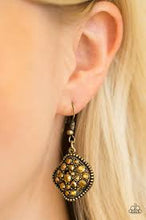 Load image into Gallery viewer, Princess of Prestige Brass Earrings