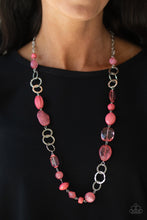 Load image into Gallery viewer, Prismatic Paradise Pink Necklace