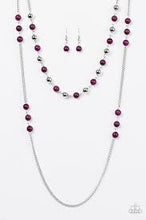 Load image into Gallery viewer, Prismatic Sunsets Purple Necklace - Angie's $5.00 Bling