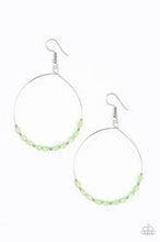 Load image into Gallery viewer, Prize Winning Sparkle Green Earrings