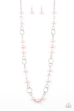 Prized Pearls Pink Necklace