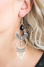 Load image into Gallery viewer, Progressively Pioneer Black Earrings
