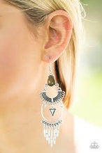 Load image into Gallery viewer, Progressively Pioneer Green Earrings